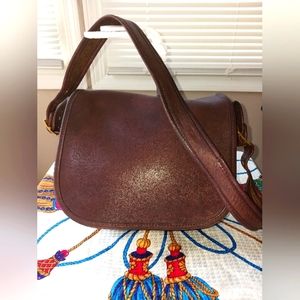 Coach - Brown vintage saddle bag